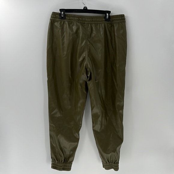Dollhouse Pants & Jumpsuits Dollhouse Vegan Leather Olive Green